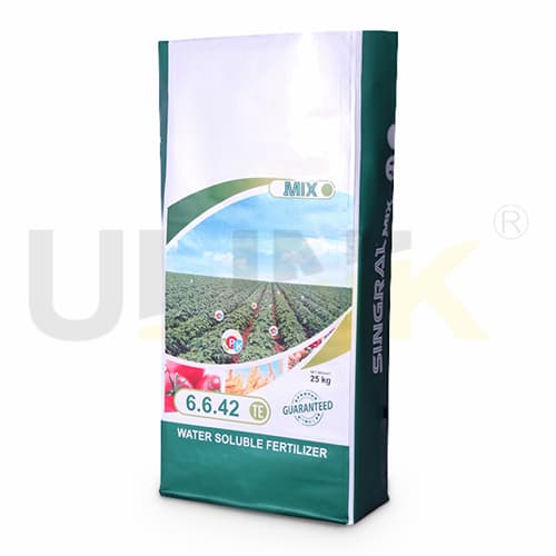 Custom 25kg Empty PP Woven Laminated Sack Packaging Bag for Fertilizer