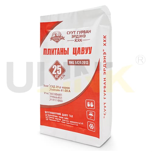 Custom Printed PP Cement Bag 25 Kg Ad Star Cement Bag Supplier