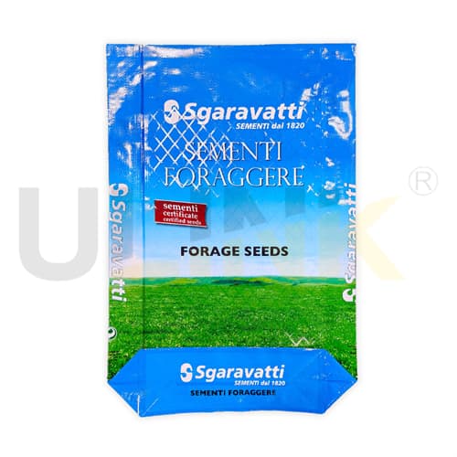 25kg Color Printed Laminated Polypropylene Woven Agricultural Forage Seeds Bag