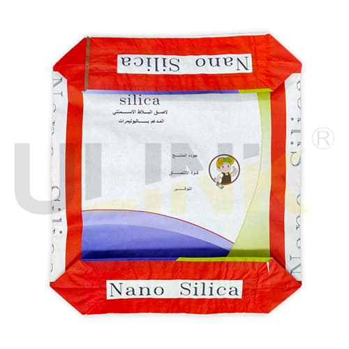 20kg Pasted Valve Kraft Brown Paper Bag for Nano Silica